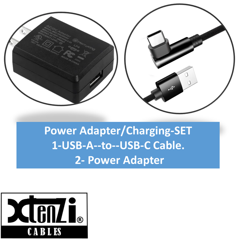 Xtenzi Home Wall Charger USB-C for Alfajr Islamic Azan Clocks CJ-17 CW-15 CA-21 CR-23