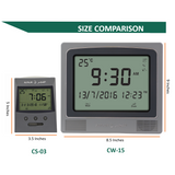 Alfajr Square Wall & Table Automatic Islamic Azan Adhan Prayer Clock in Larger Dimension