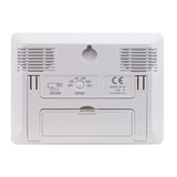 Alfajr Automatic Worldwide Digital Azan/Athan/Nimaz Prayer Wall and Desk Clock CF-19 (White)