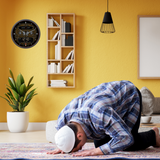 Alfajr Ana-Digital Large Round Automatic Azan Prayer Qibla Muslim Wall Clock CR-23 (Makkah)