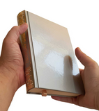 Silver  Golden Cover (5.5"x 8") Hardcover Tajweed Holy Quran