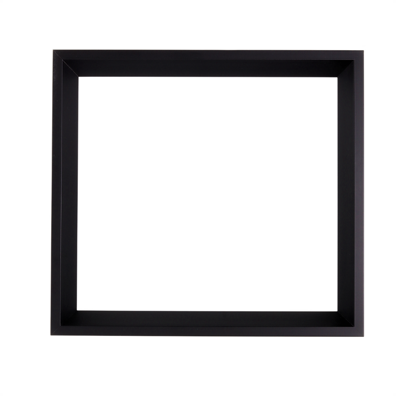 Solid Wood Frame for Alfajr CW-15 Azan Wall Clocks - Black