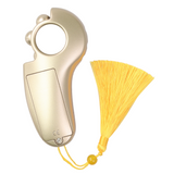 AL-FAJIA Digital Portable Tasbih Counter Azan Clock Reminder Islamic Auto Prayer Time (Gold)