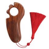 AL-FAJIA Digital Portable Tasbih Counter Azan Clock Reminder Islamic Auto Prayer Time (Light Brown)