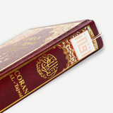 AzanClk Islamic Metal Iqra Kufic Bookmark | Arabic Calligraphy | Ramadan/Eid/Nikkah Gifts (White) - 2 Pack